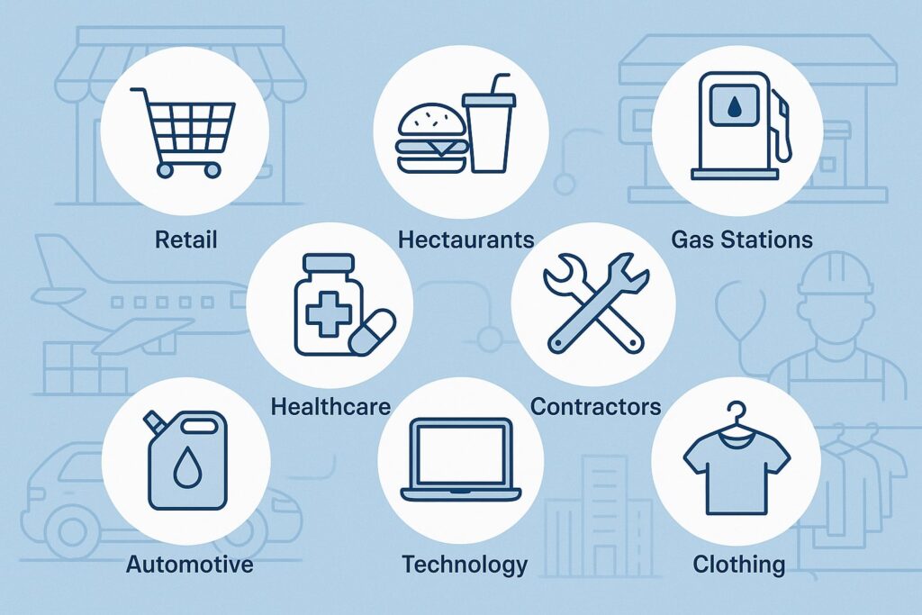 Common Merchant Category Codes (MCC) and Industry Examples