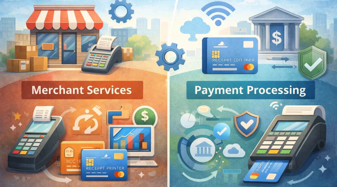 Merchant Services vs Payment Processing: Key Differences