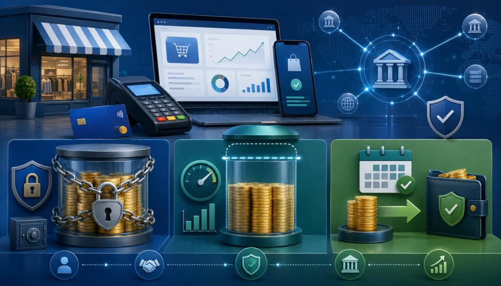 Merchant account reserve types explained